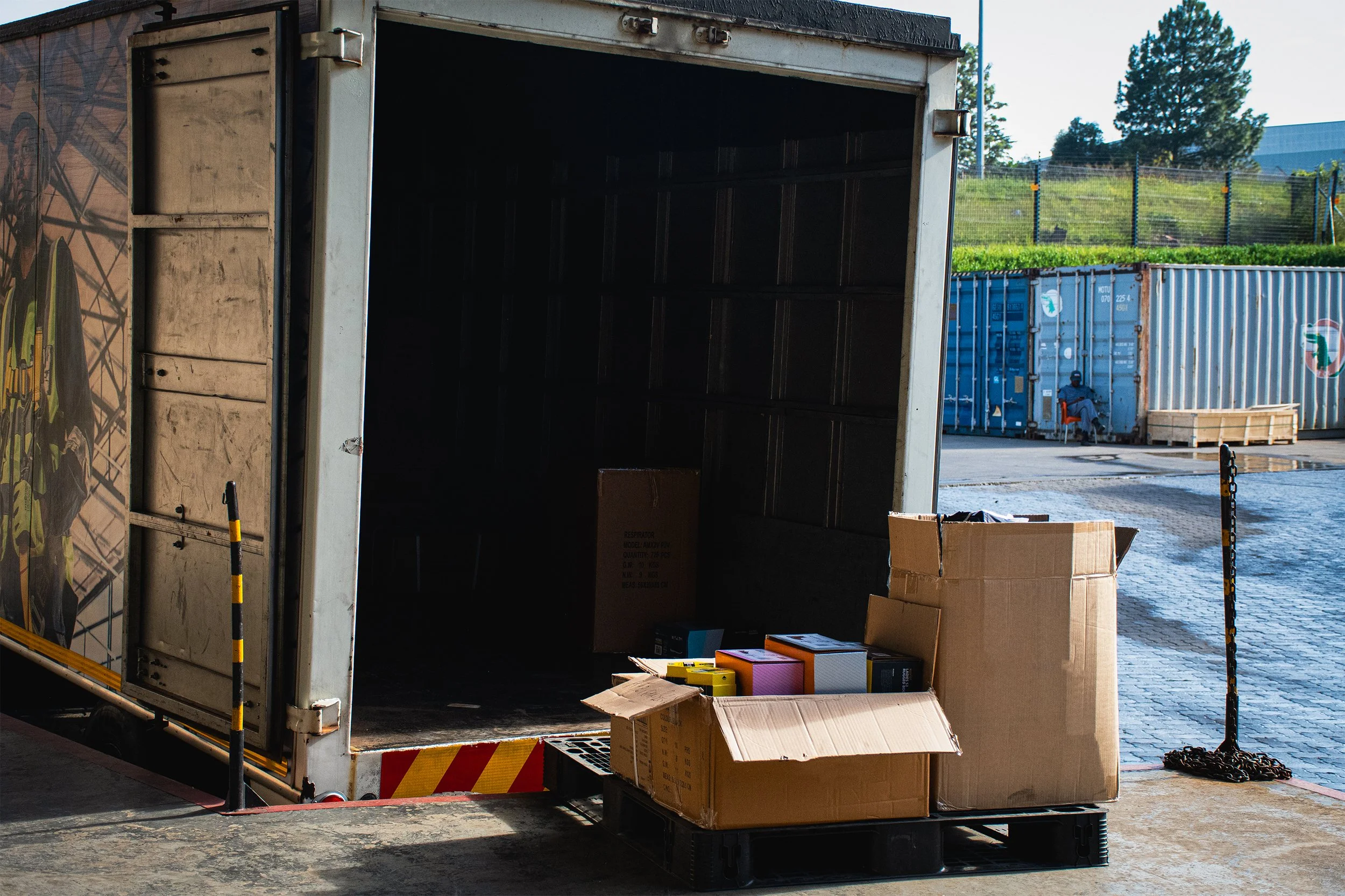 Packing truck for Delivery