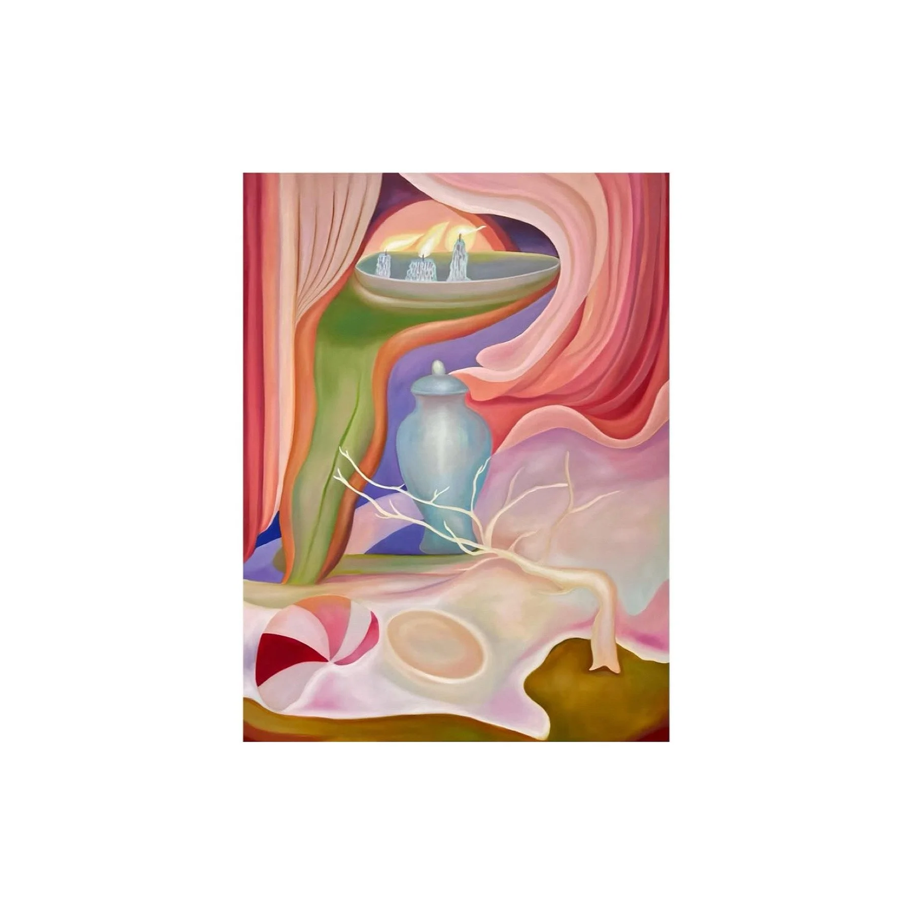 Winter, Oil on canvas, 36" x 48", 2025