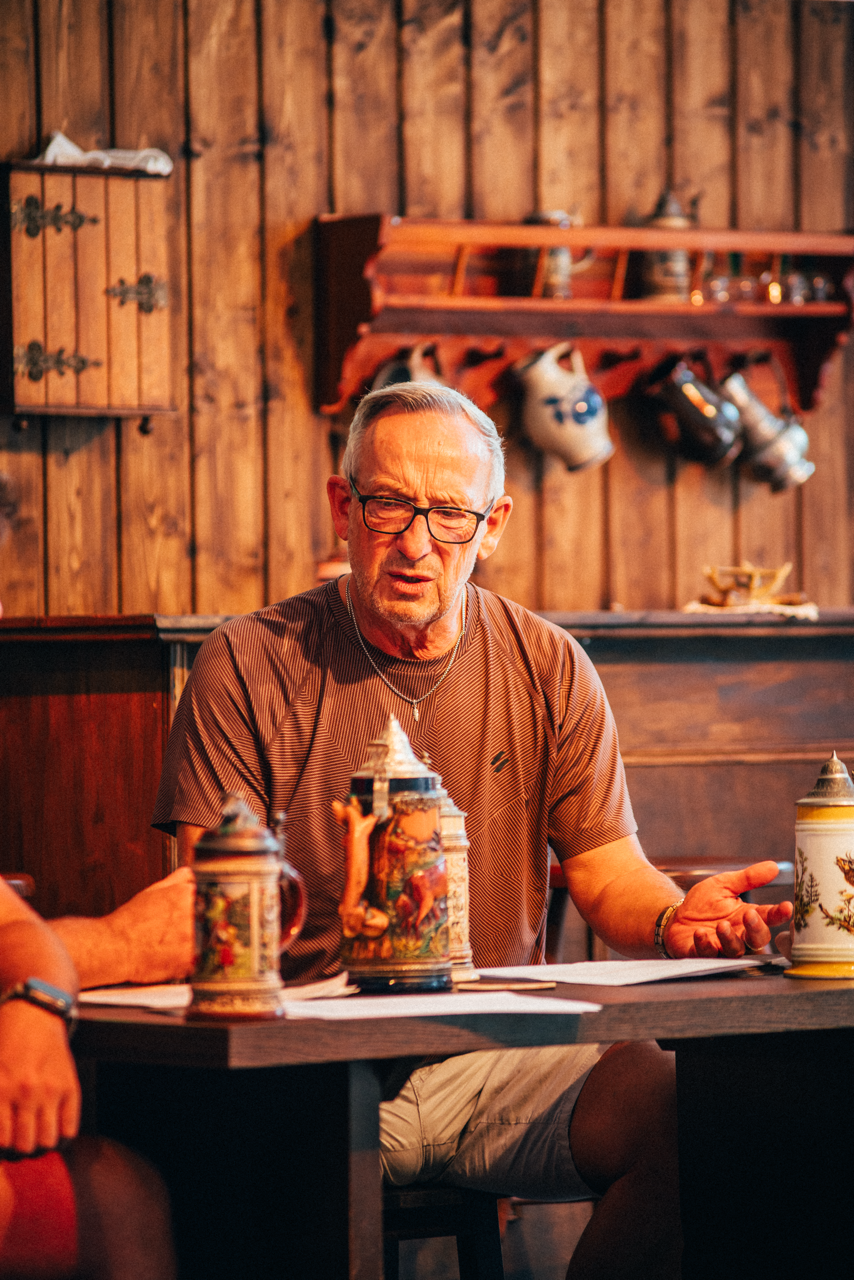 Darsteller Bernd Moritz bei einer Szenischen Probe · © 2026 Niklas Winkler / Birsteiner Festspiele | Foto zur redaktionellen Verwendung freigegeben.