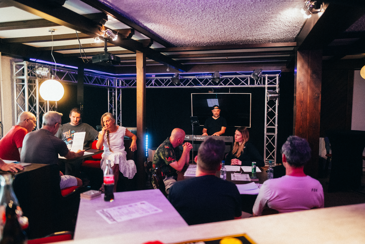 Musikalische Probe im Kulturkeller Birstein · © 2026 Niklas Winkler / Birsteiner Festspiele | Foto zur redaktionellen Verwendung freigegeben.