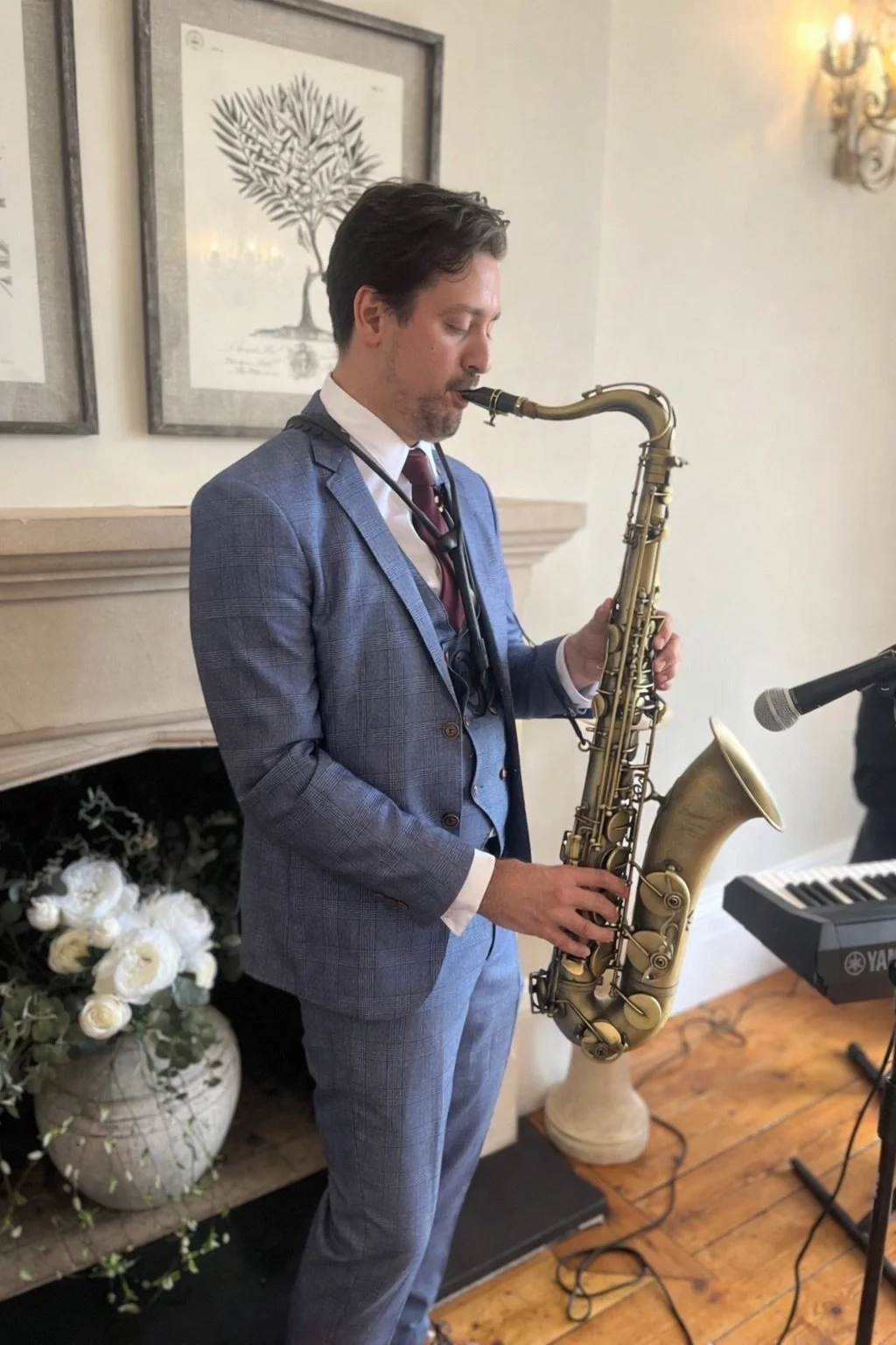 Wedding Drinks Reception Sax