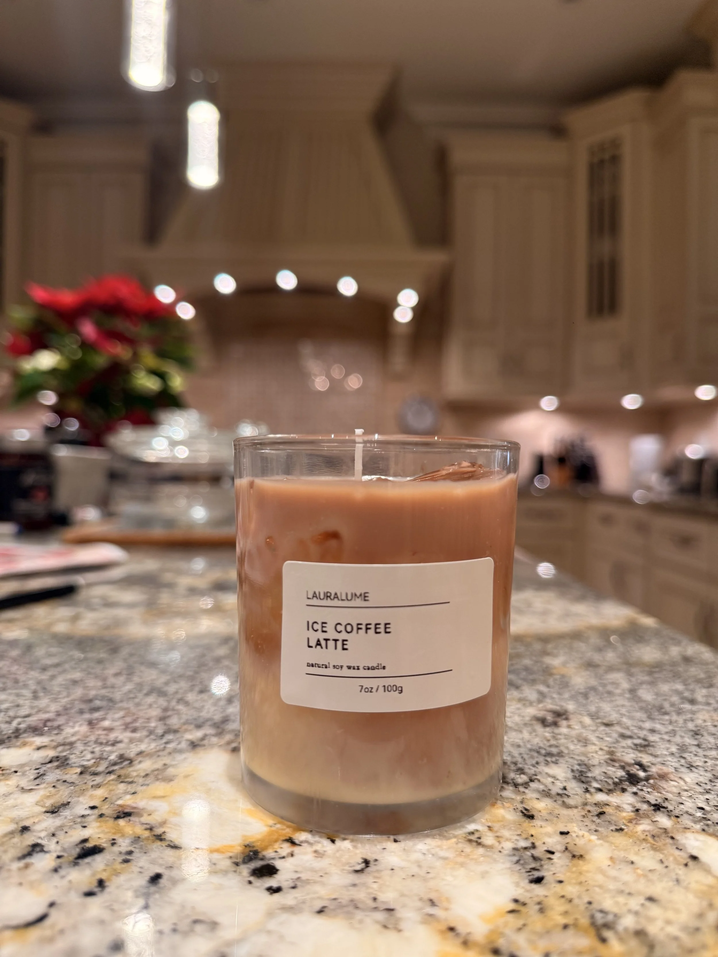 Iced Coffee Latte Candle