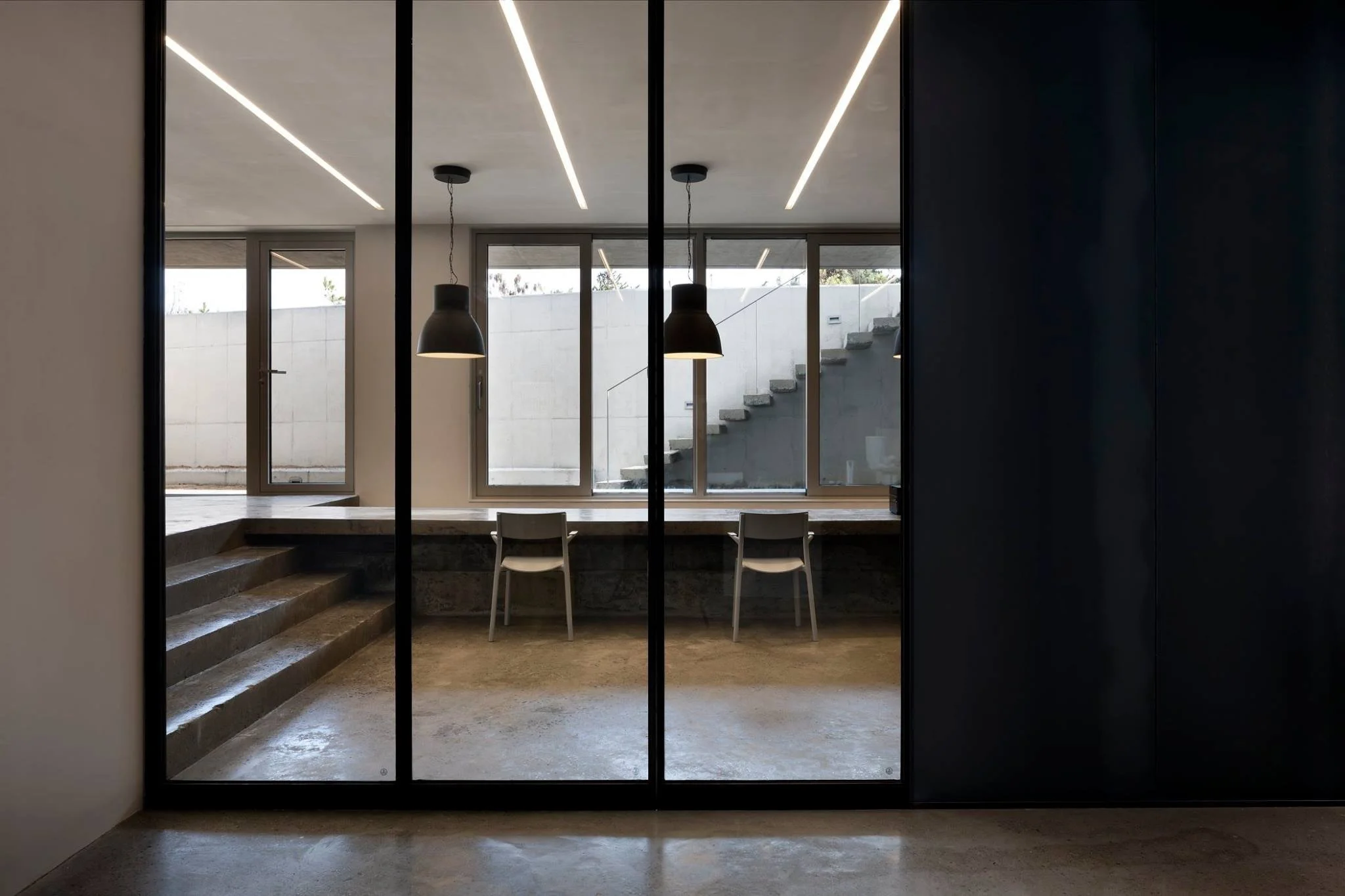 KimShin Design Studio HQ Office Interior Meeting Room Space for Strategic Planning and Design Engineering