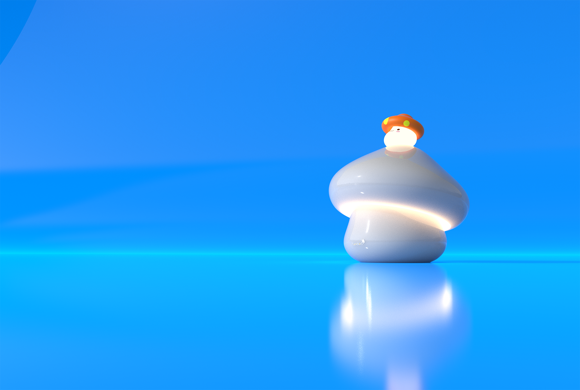 Nexon MapleStory character mood lamp. 넥슨 메이플스토리 캐릭터 무드등 제작. IP 및 팬덤 굿즈 기획·양산 솔루션 실물.