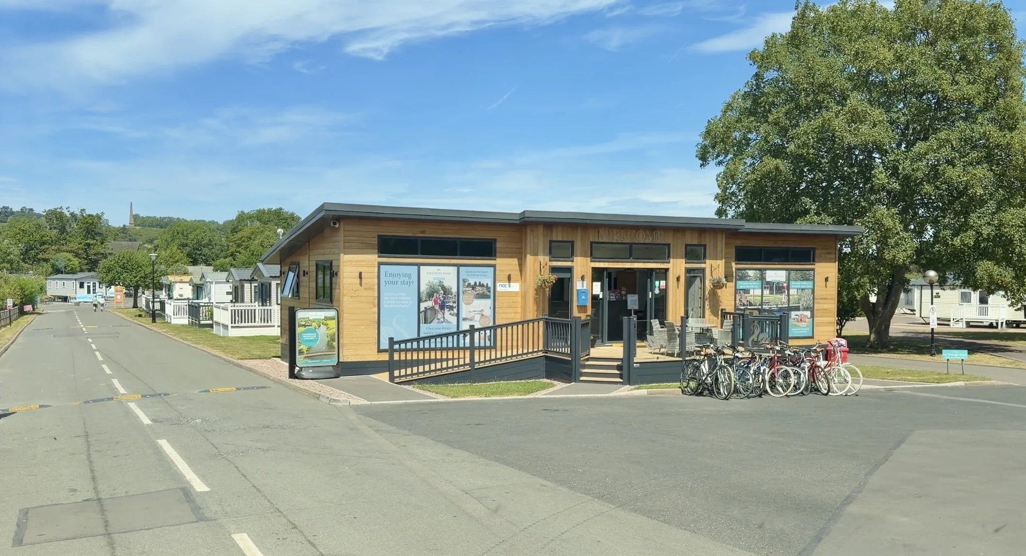 Stratford Parks Avon Estate reception