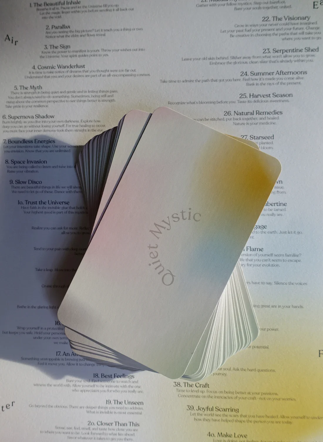 The Quiet Mystic deck