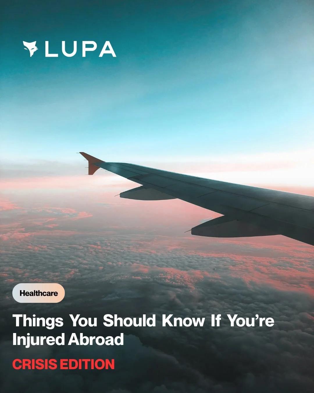 We had some scheduled intro content for this week but some things are, frankly, more important than our tiny existence.

So, here is some (not legal) advice about what to do if you are injured abroad in a crisis situation.

Our lawyers have over a de