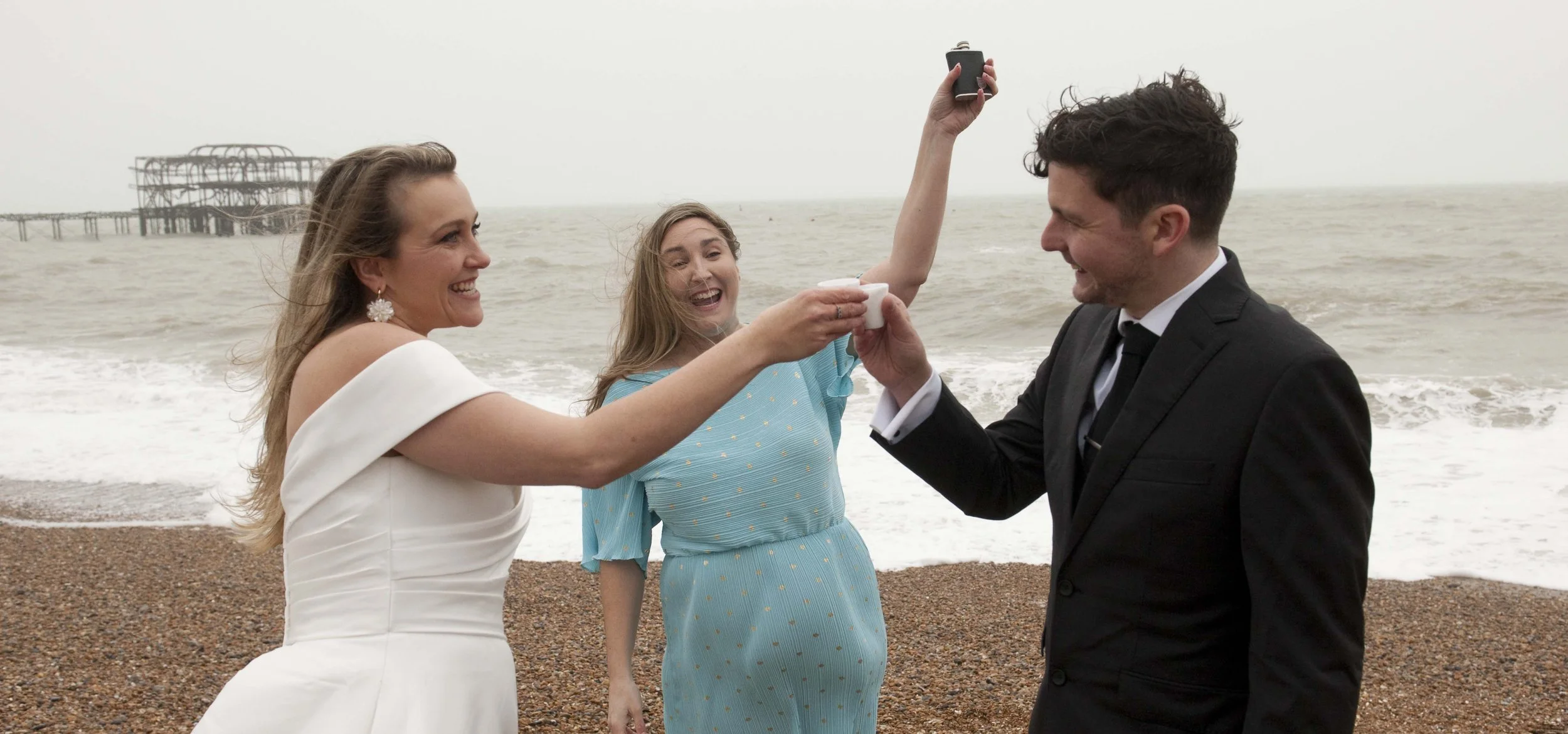 vow-renewal-on-brighton-beach