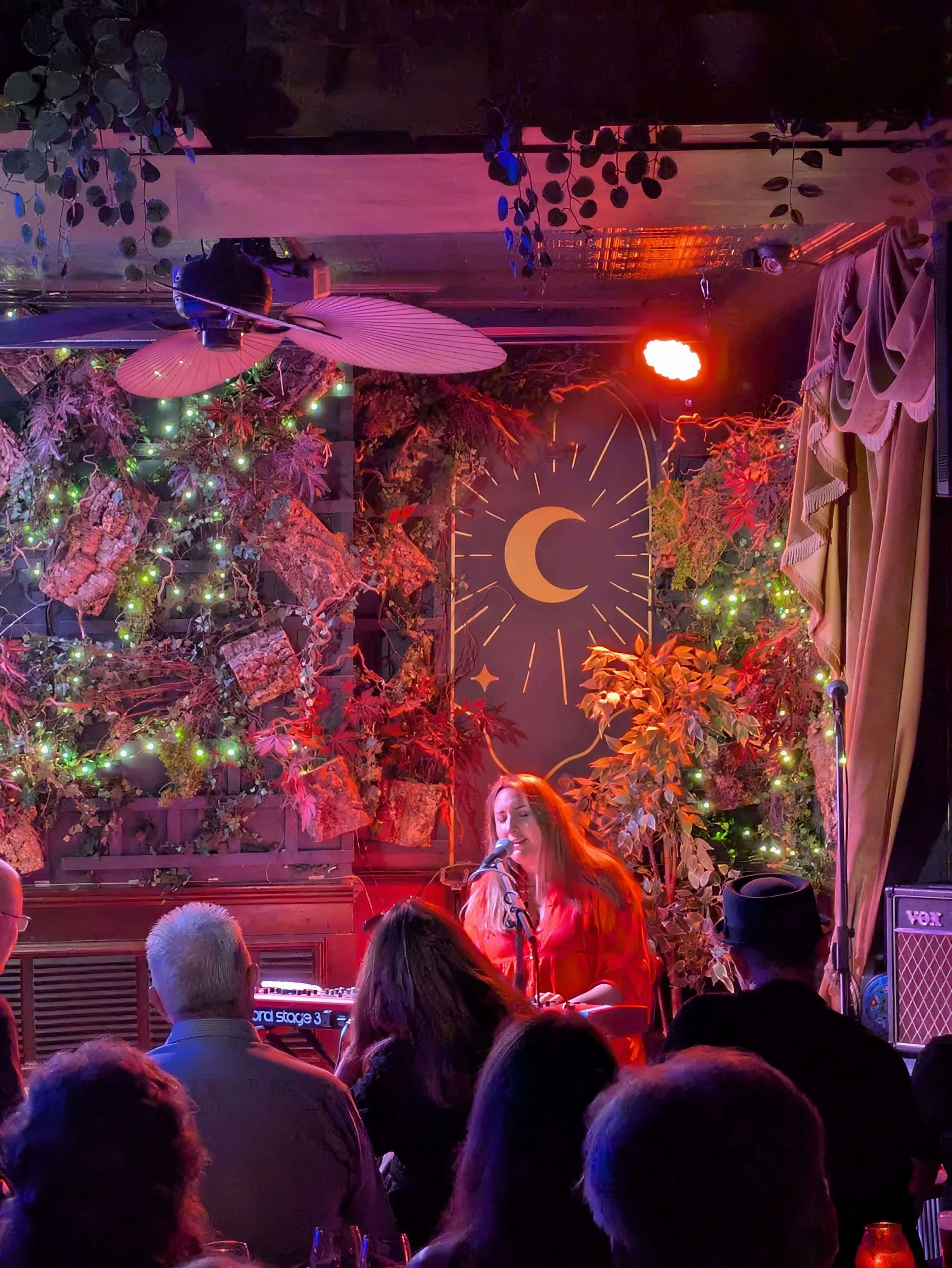 elissa franceschi singer songwriter performing at the folklore rooms in brighton