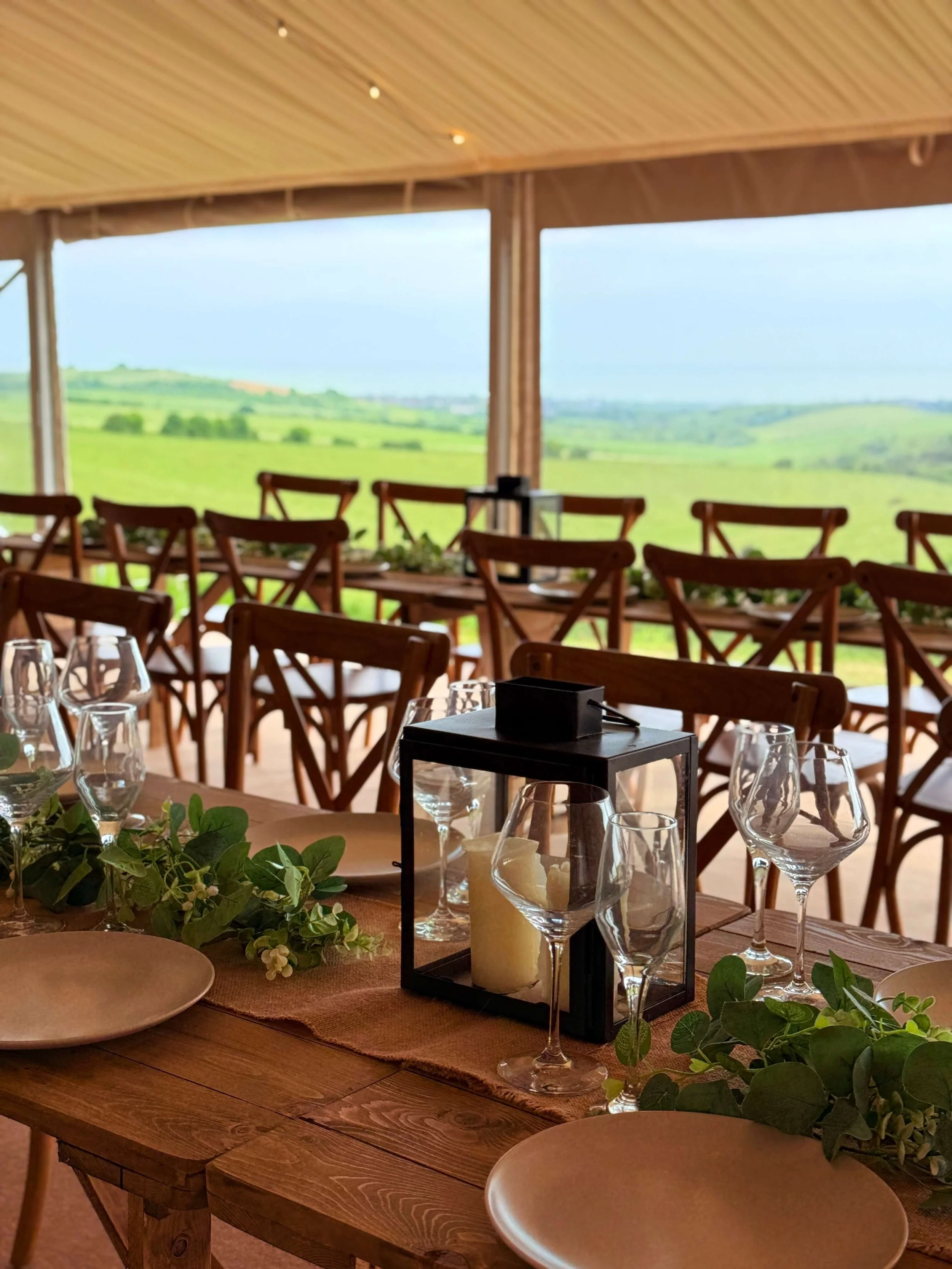 wedding venue in west sussex devils dyke farm