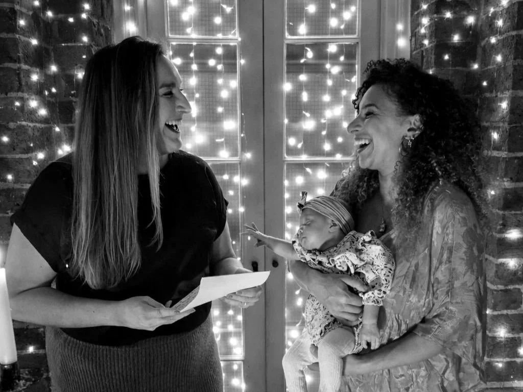 Naming ceremony in Surrey