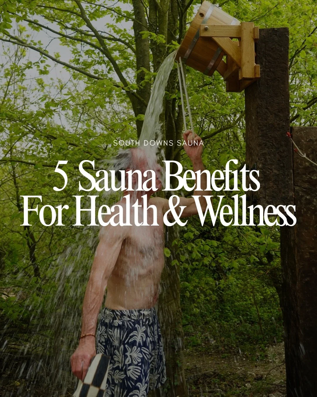5 reasons to try a sauna 🌿 At South Downs Sauna it&rsquo;s more than just the heat! It&rsquo;s the pause, the quiet and the feeling you leave with afterwards. Right now is the perfect time to try it. 

✨ Final few days to book our launch offer, comm