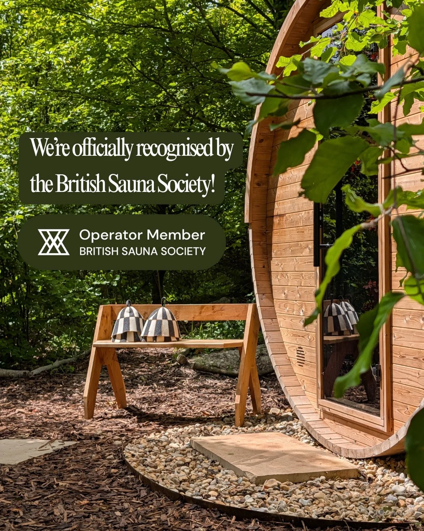 We&rsquo;re proud to share that South Downs Sauna has been recognised by @britishsaunasociety as an approved operator, meeting national standards for authentic, high-quality sauna experiences.

For us, this recognition is about more than just a badge