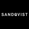 Black background with white text displaying 'SANDQVIST'
