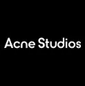 Black background with white text that reads 'Acne Studios'