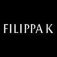 Black background with white text reading 'FILIPPA K'