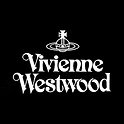 Vivienne Westwood logo in white text on a black background
