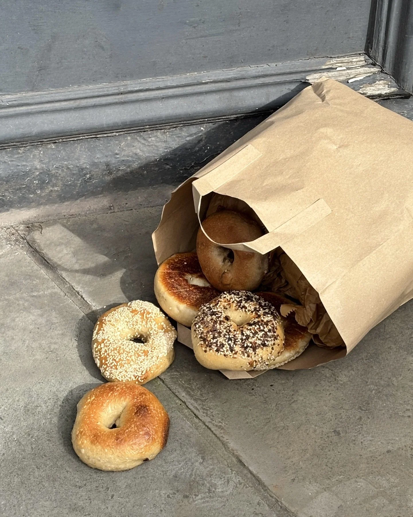 BAGELS. 
Plain | Sesame | Everything | Poppyseed | Cinnamon &amp; Raisin