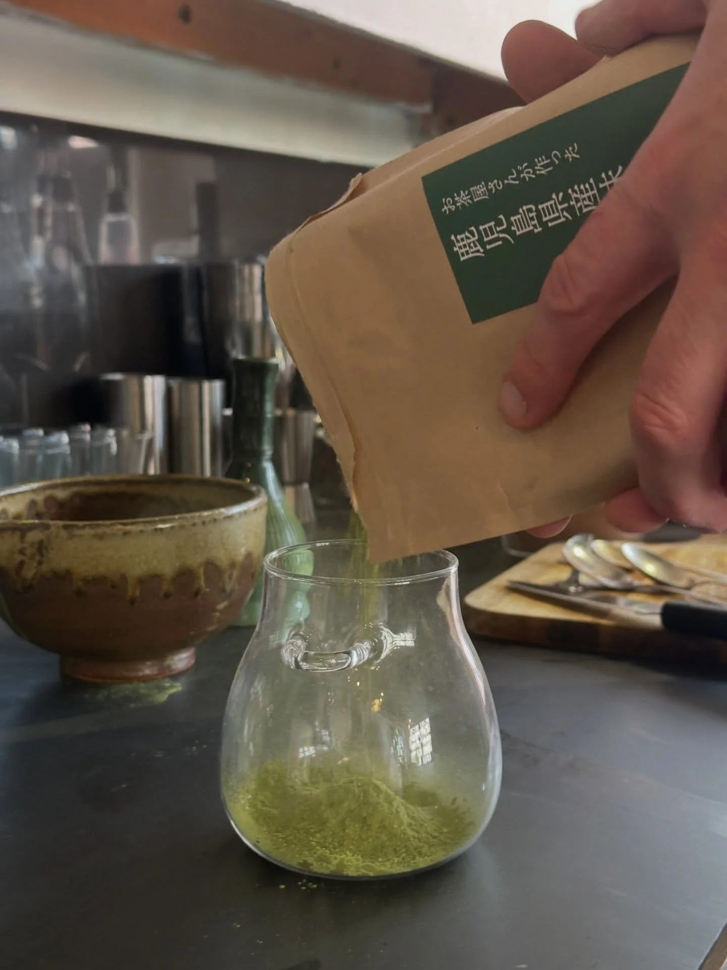 You guys have been absolutely crushing the matcha! 

Here&rsquo;s a little top up shot with our ceremonial grade matcha. This batch is sourced from Kagoshima Prefecture! 

Come taste our authentic matcha any which way :) 
For only &pound;3!

Check ou