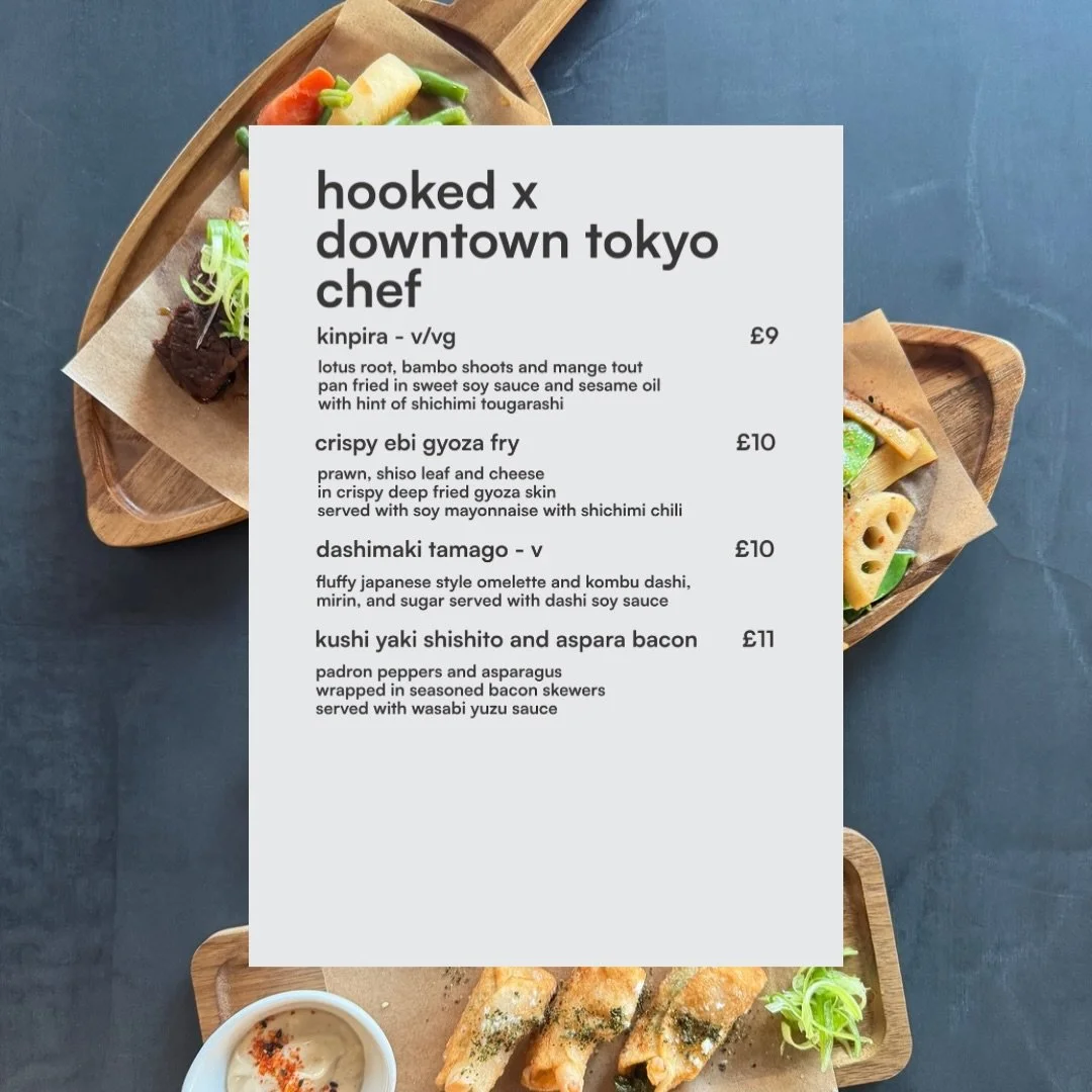 This Friday.

More Japanese street food. 6-9. 

Get hooked.