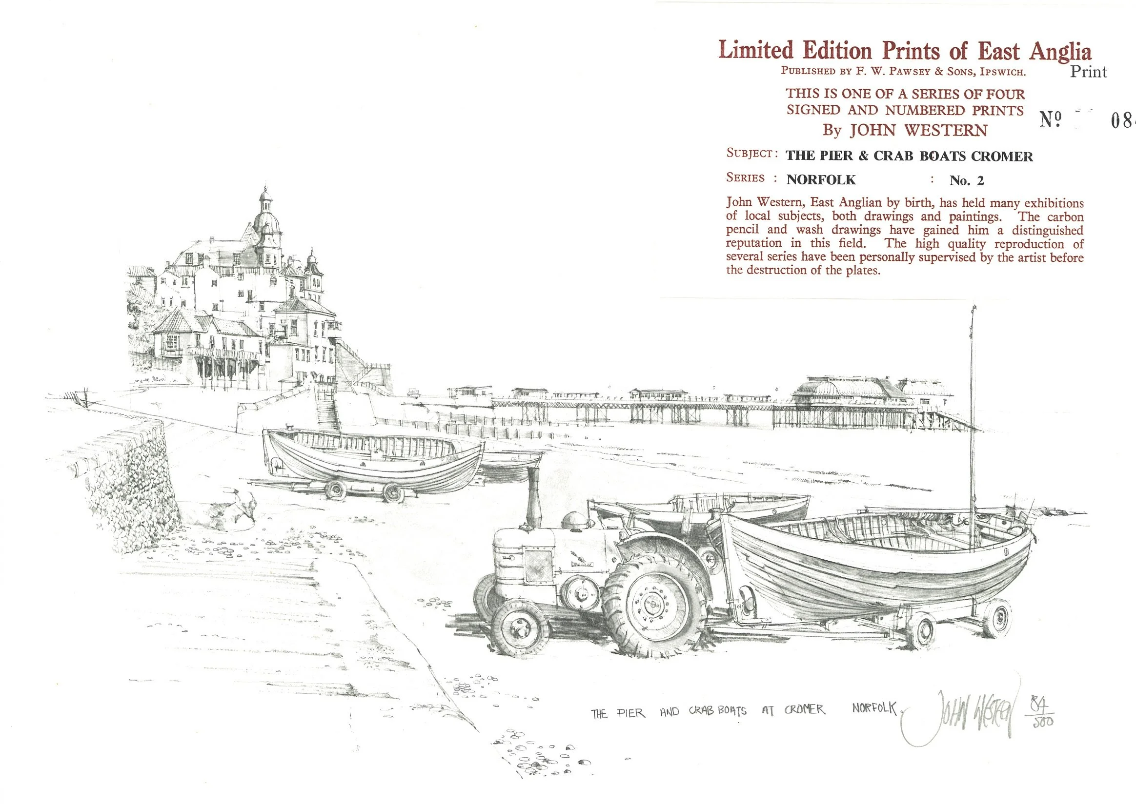 Cromer Pier signed ltd edition signed artists proof. .jpg