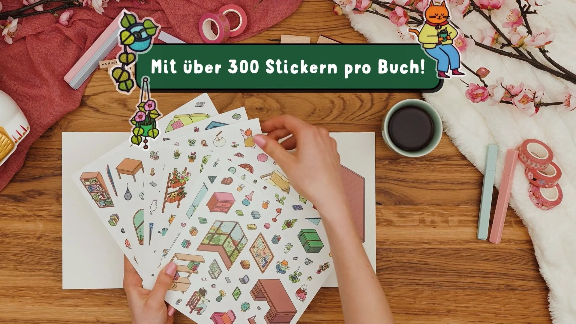 3D Stickerbuch