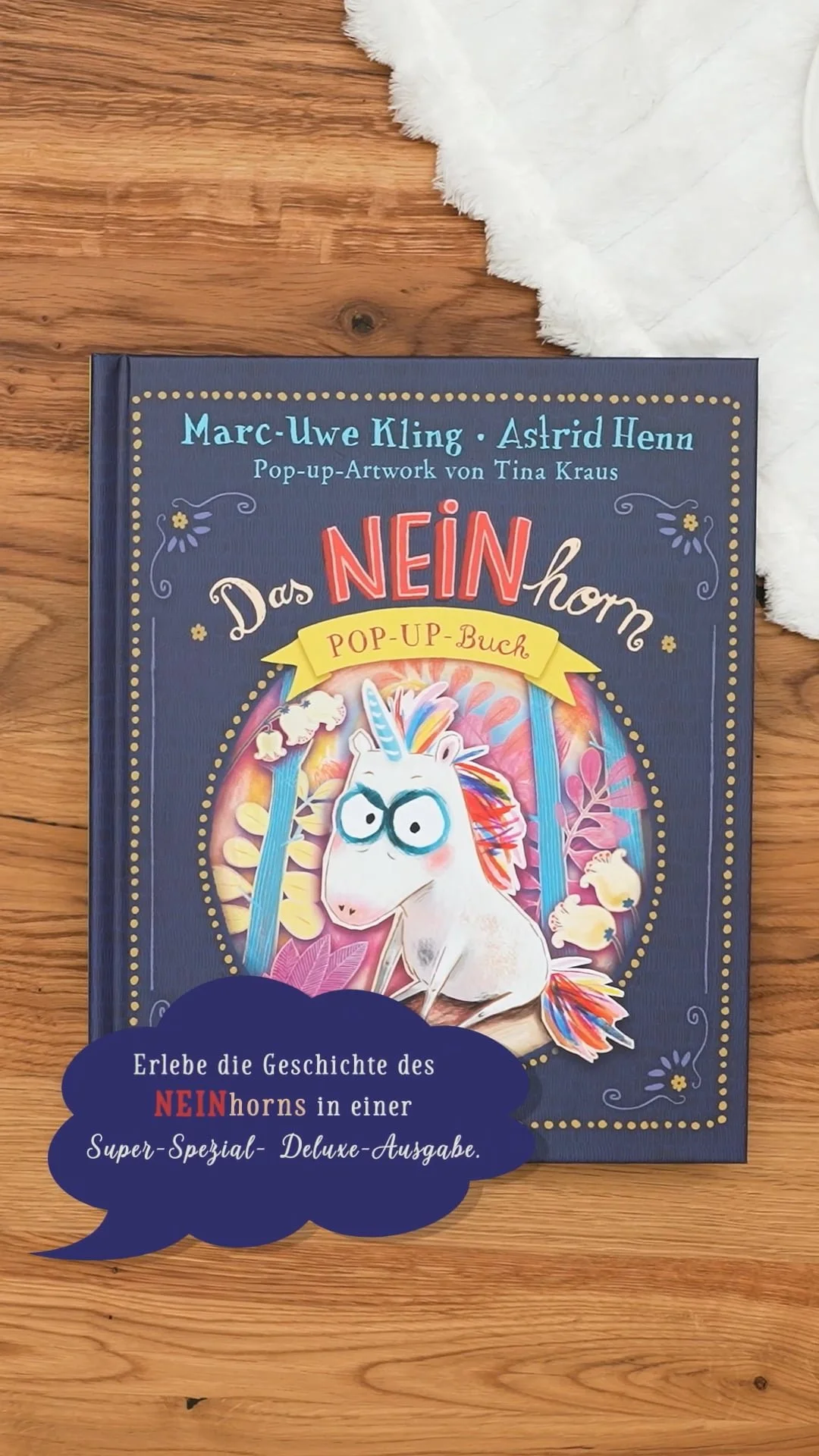 Das Neinhorn Pop-up-Buch
