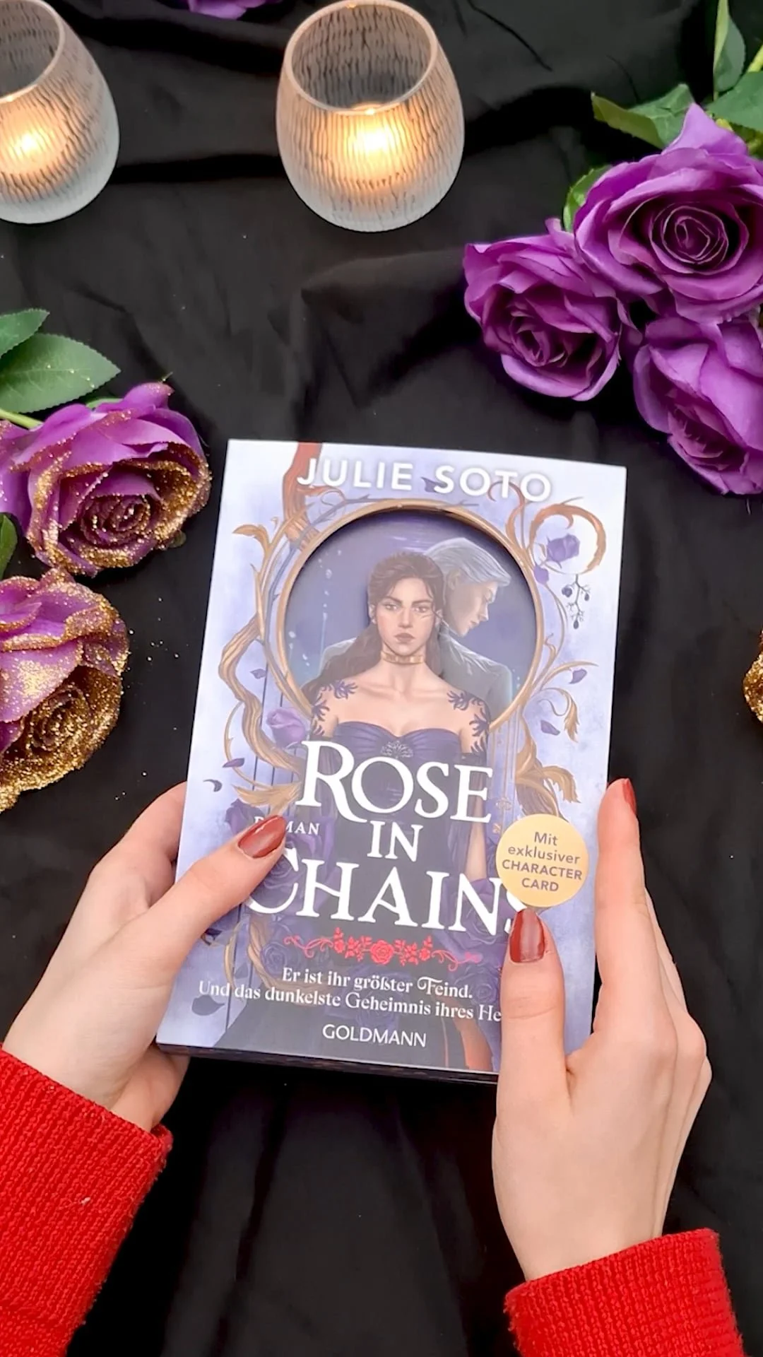 Rose in chains