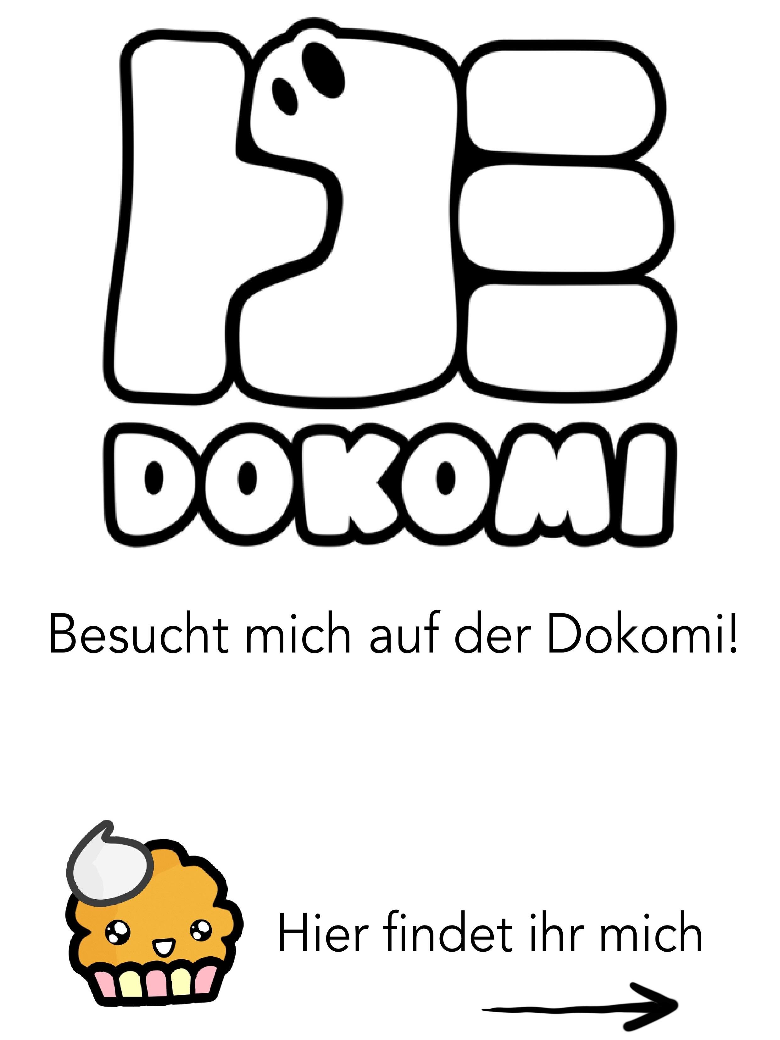 Juchu, endlich Dokomi! Ihr findet mich in Halle 3 M 29, ganz in der N&auml;he der Info.
#dokomiartistalley #dokomi dokomicatalogue