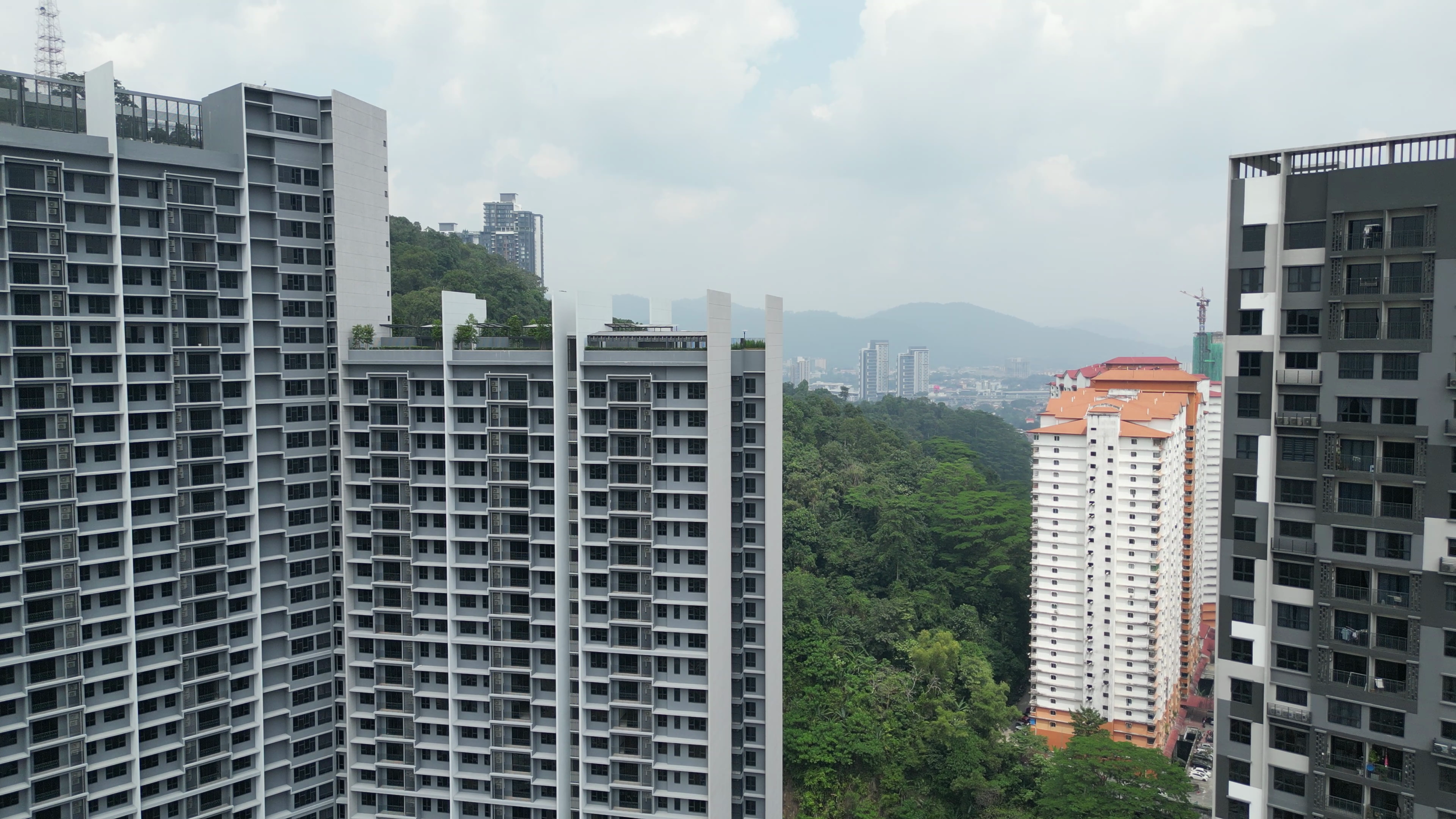 The Aldenz Aerial View Drone Shot facing North