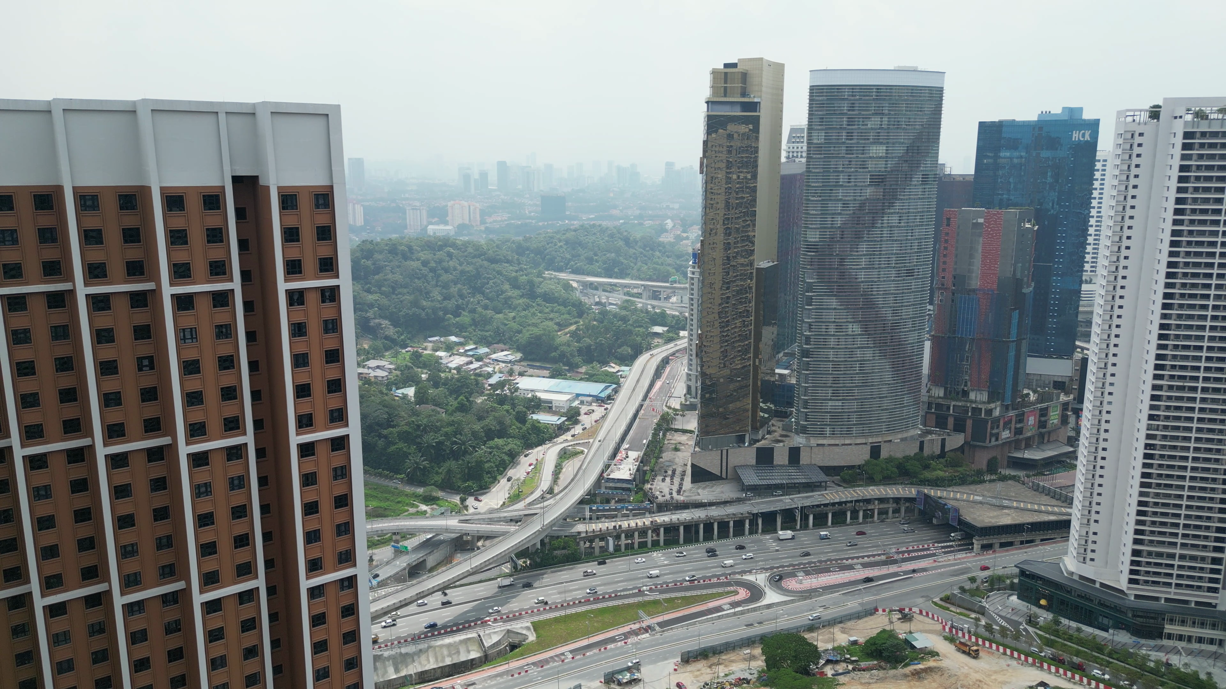 The Aldenz Aerial View Drone Shot facing South