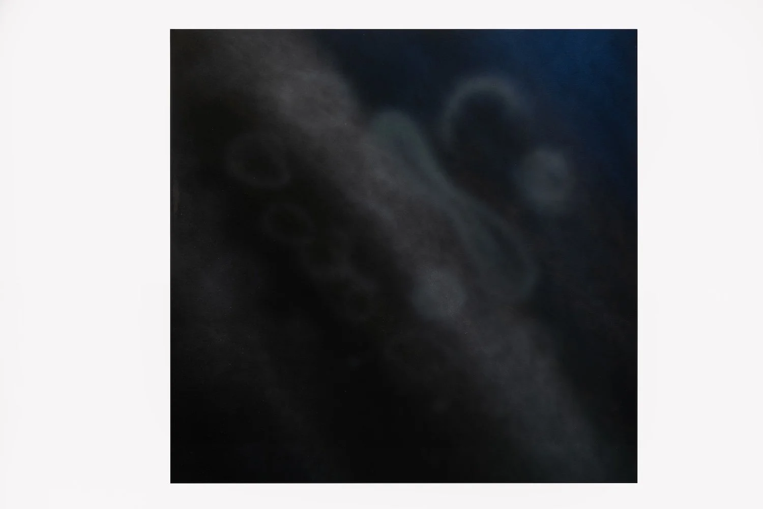 Northern Sparkles, acrylic, car paint on aluminium with lacquer, 63 x 63 cm