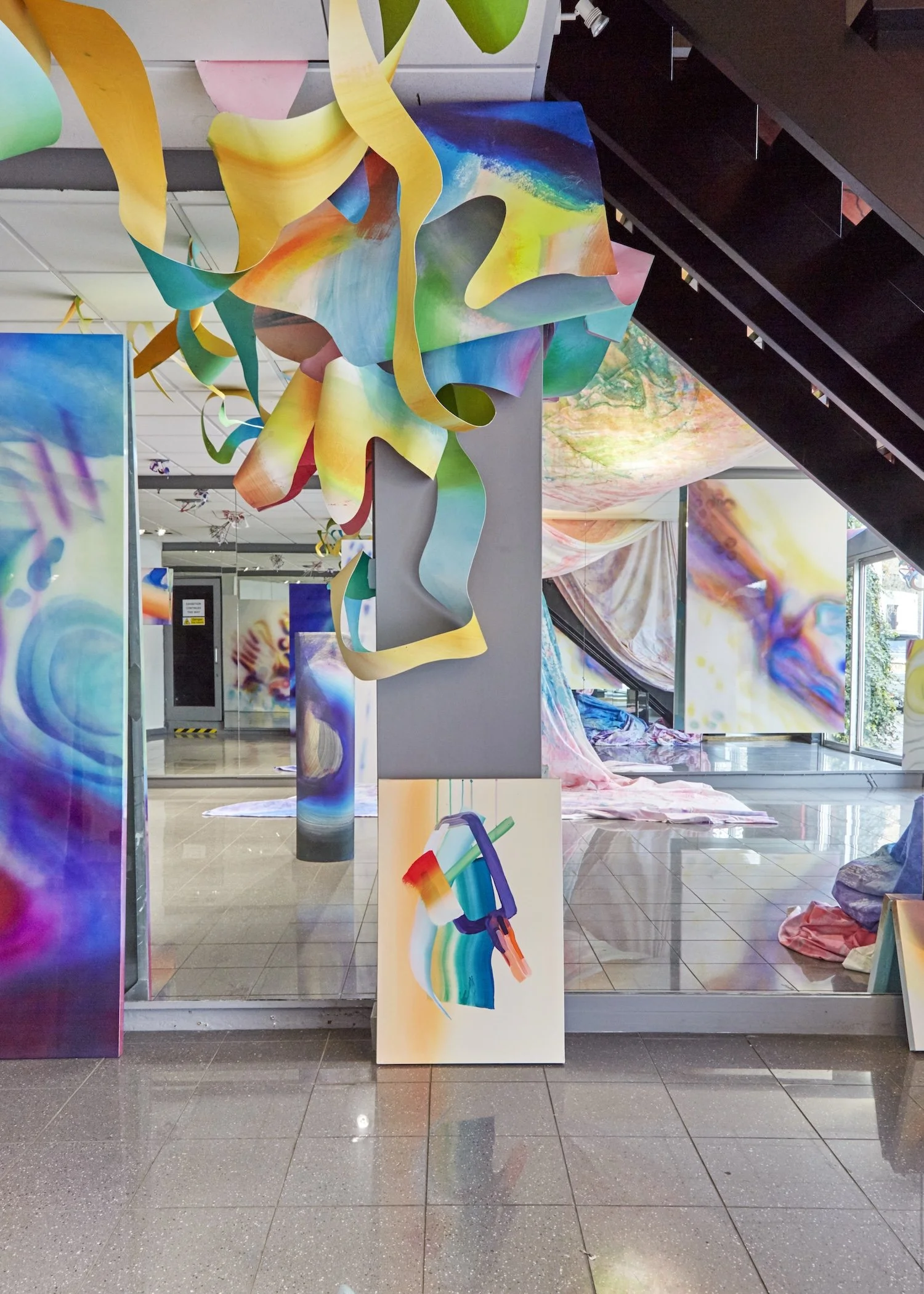 Painting XVI , Equinox Light Cure, Exposed Arts Projects London