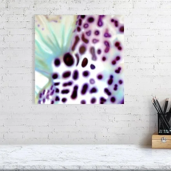 Arothron Stellatus III abstract print styled on modern wall