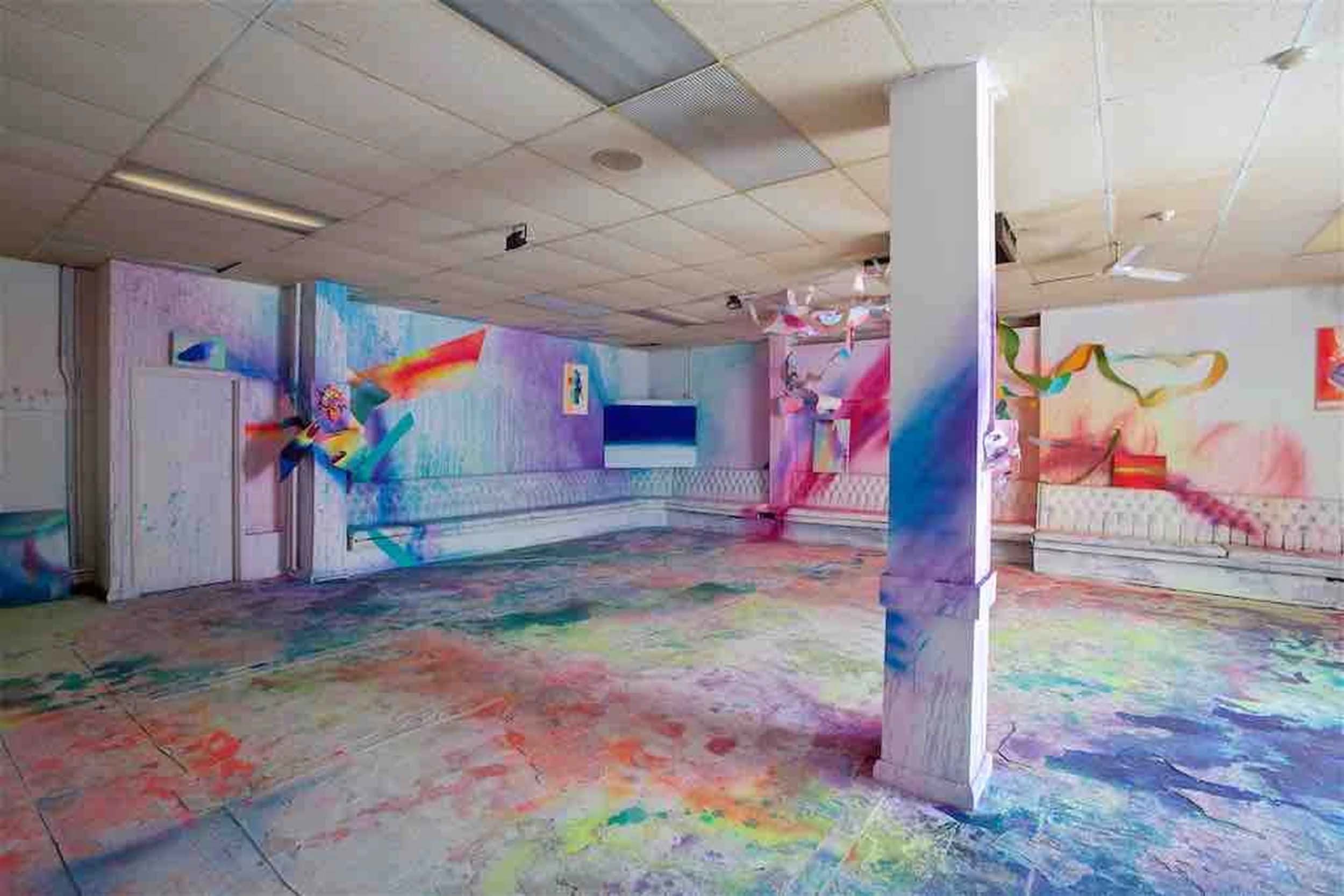 Rainbow Room Installation Middlesbrough, Painting XIV 2018