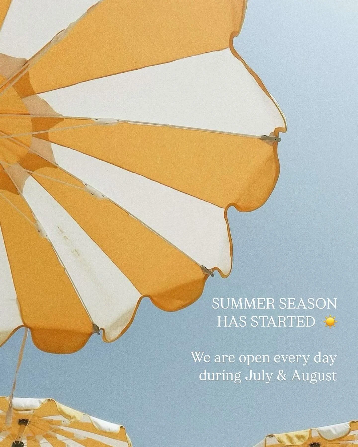 We are ready for a busy season ☀️ 
Visit us at Zeedijk-Albertstrand 524, Knokke
OPEN 10-18h during July &amp; August 🤟🏻