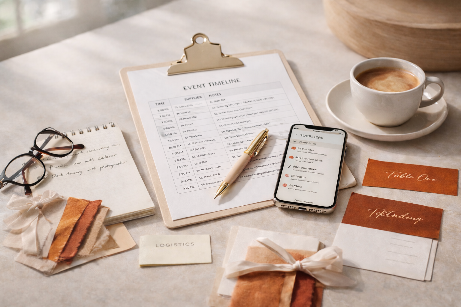 Supplier Management & Pre-Event Coordination