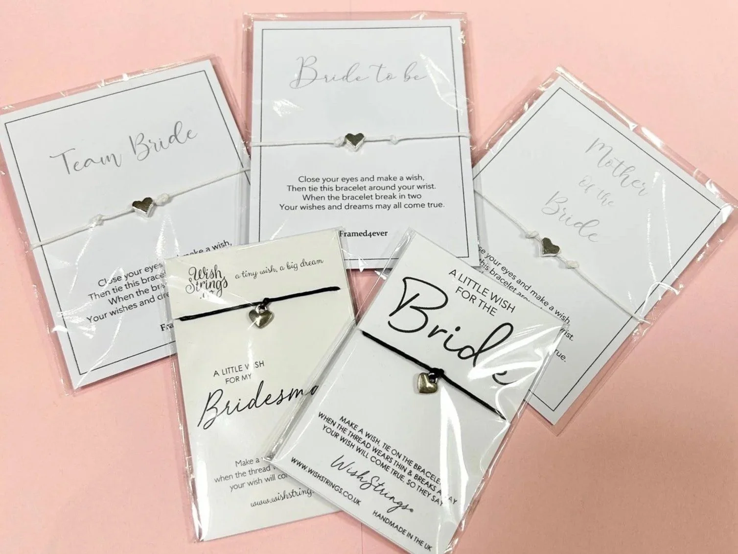 wedding wish bracelets