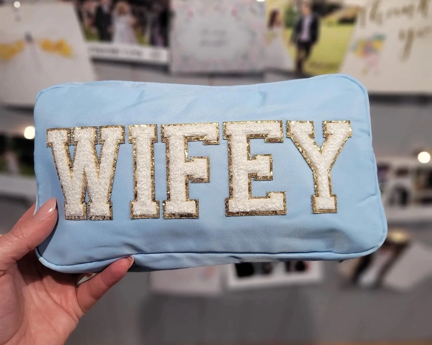 wifey make up bag