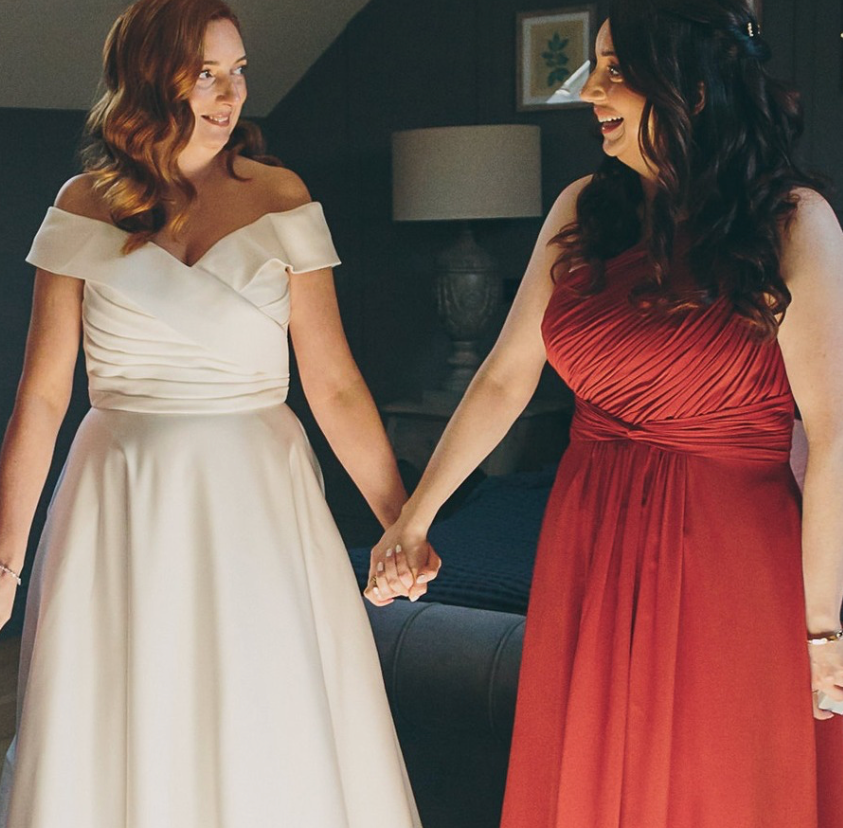 Bride & Bridesmaid