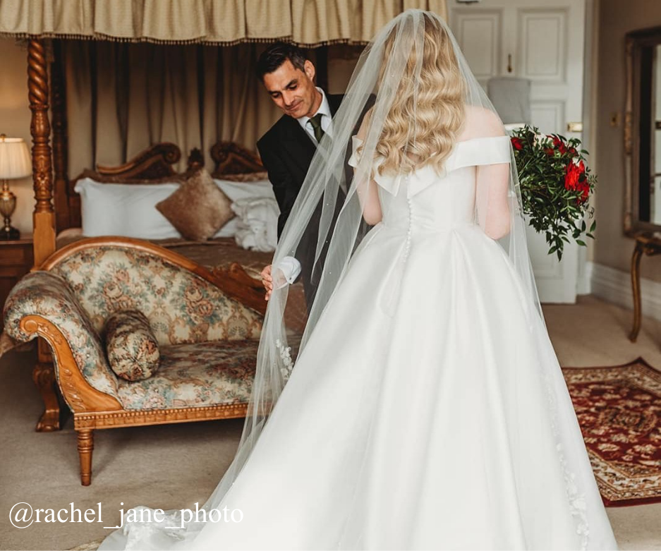 father of the bride and bride