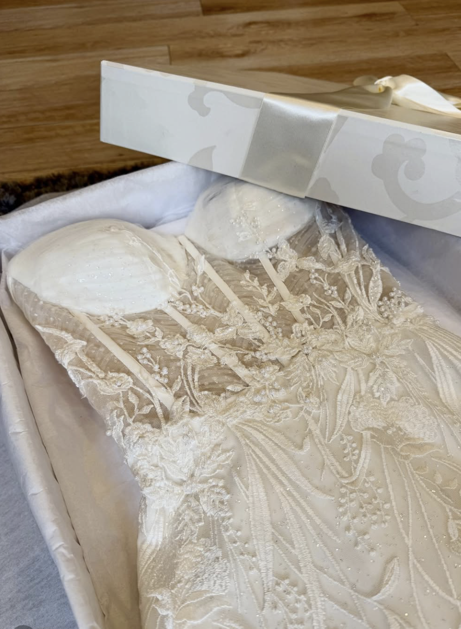 Wedding dress cleaning