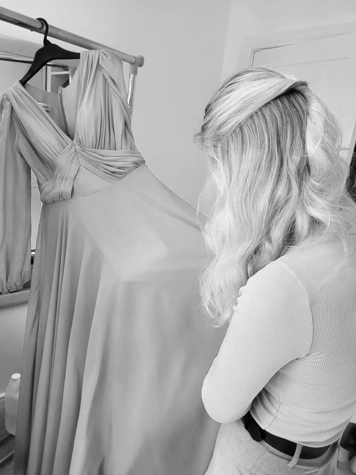 Dress steaming