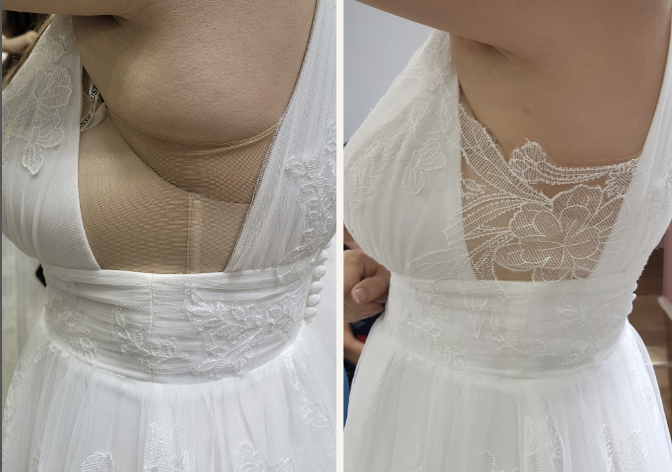 wedding dress details 