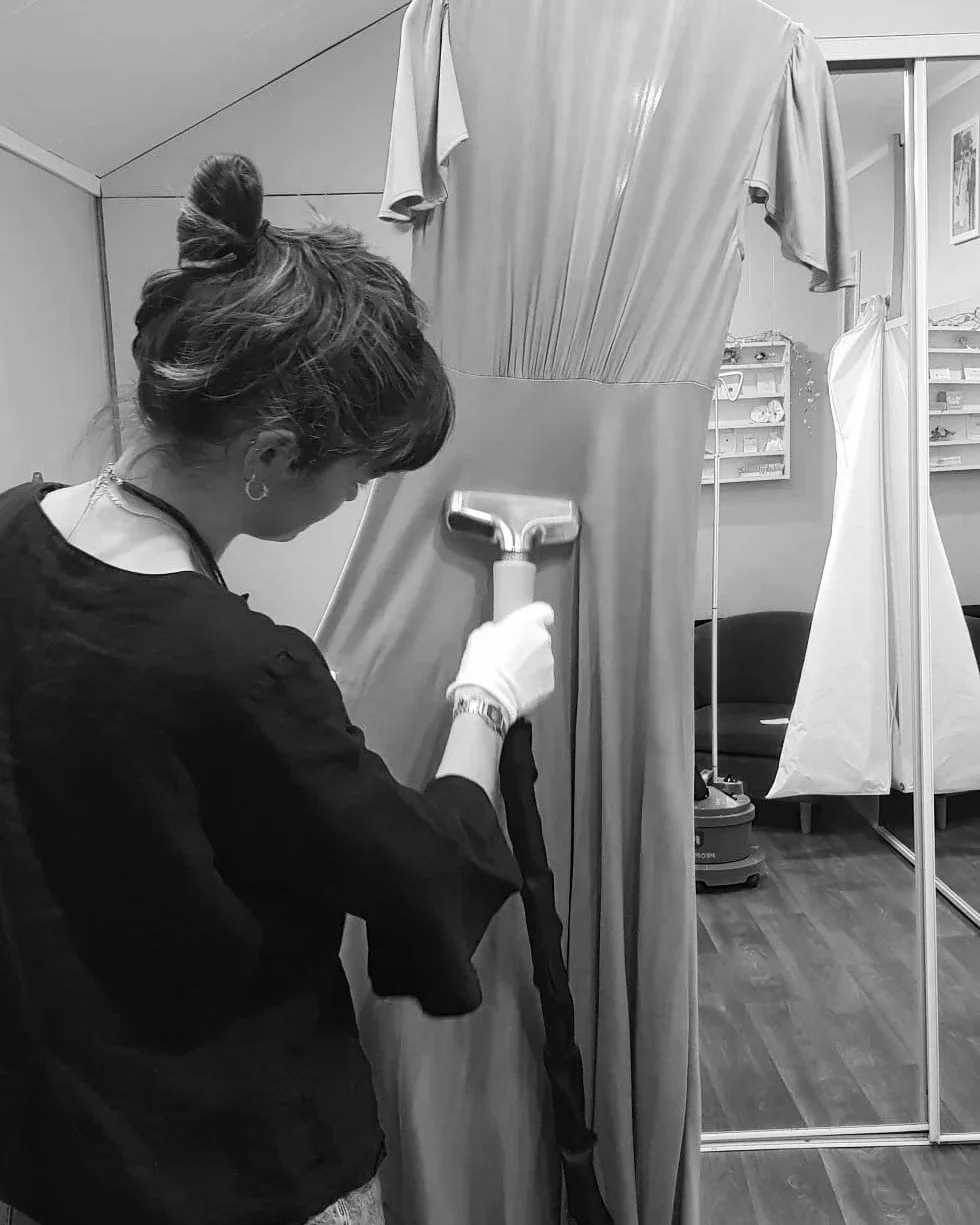 Dress steaming
