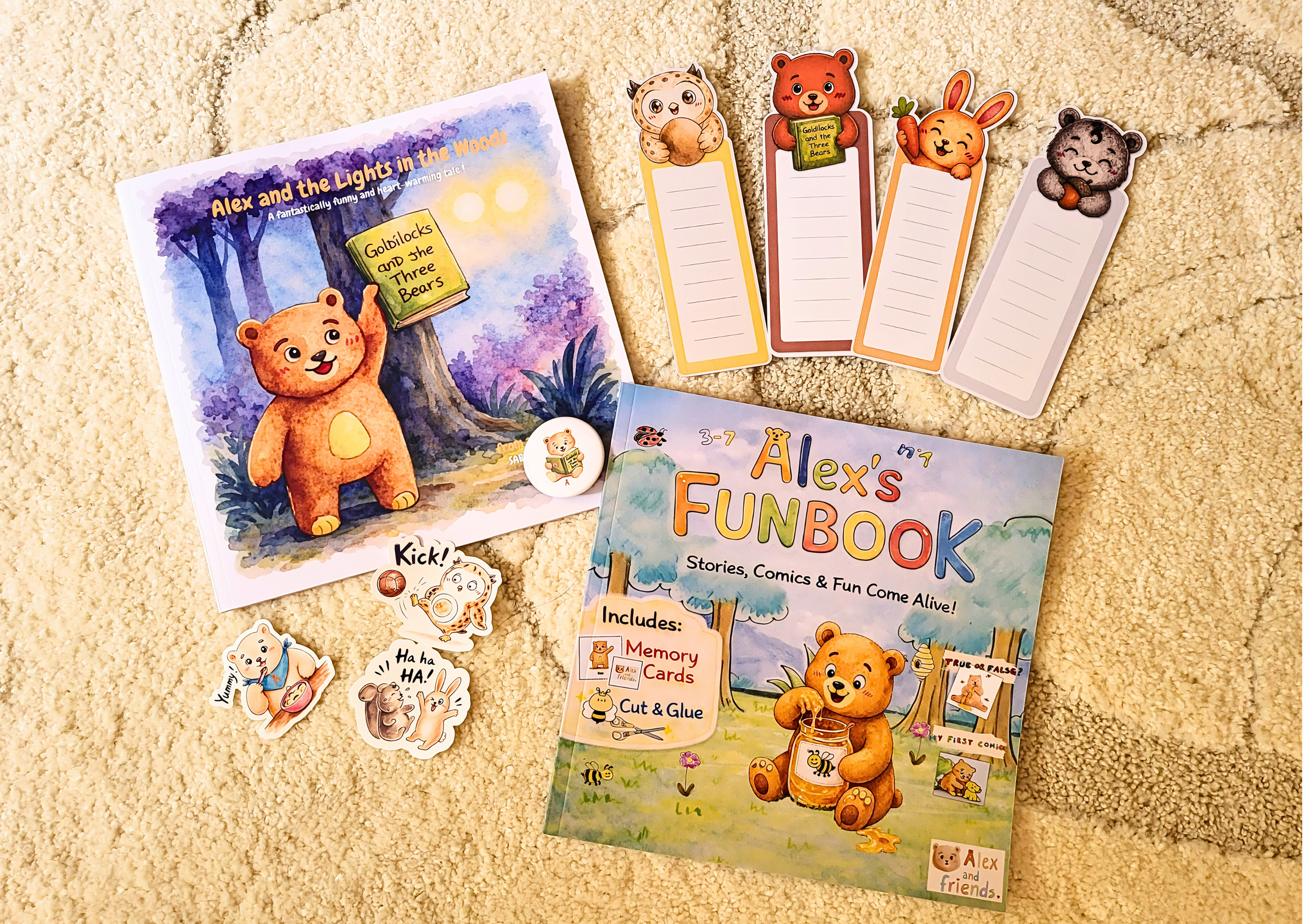 Win an Alex Book Pack !