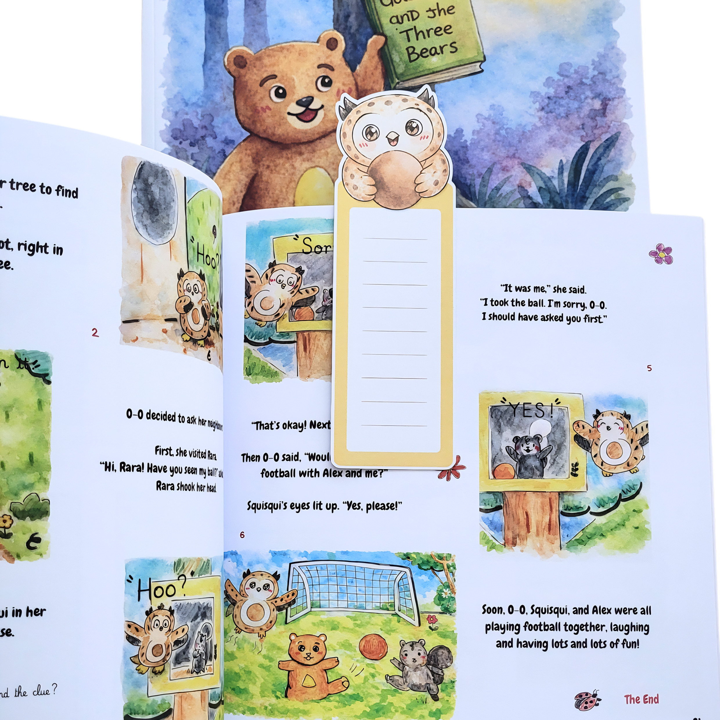 Alex and Friends Bookmark