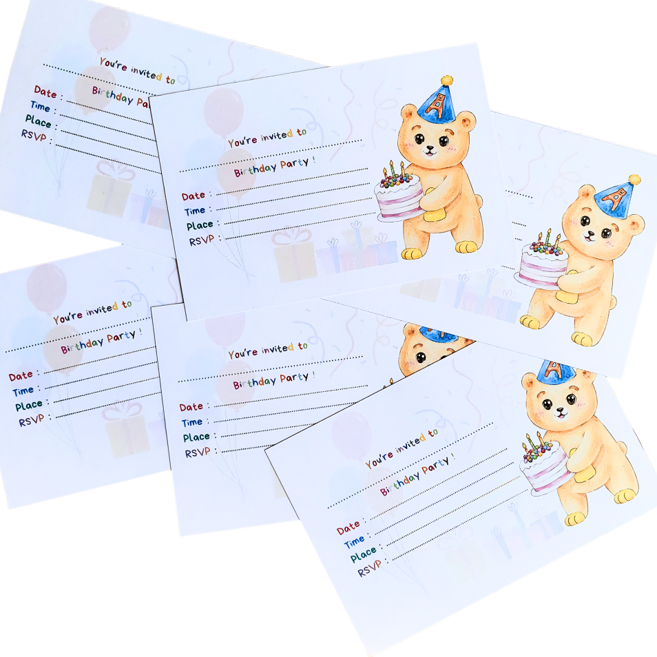 Birthday Invitation Cards (12)