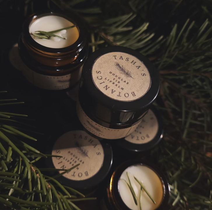 Foraged Forest Lipbalms