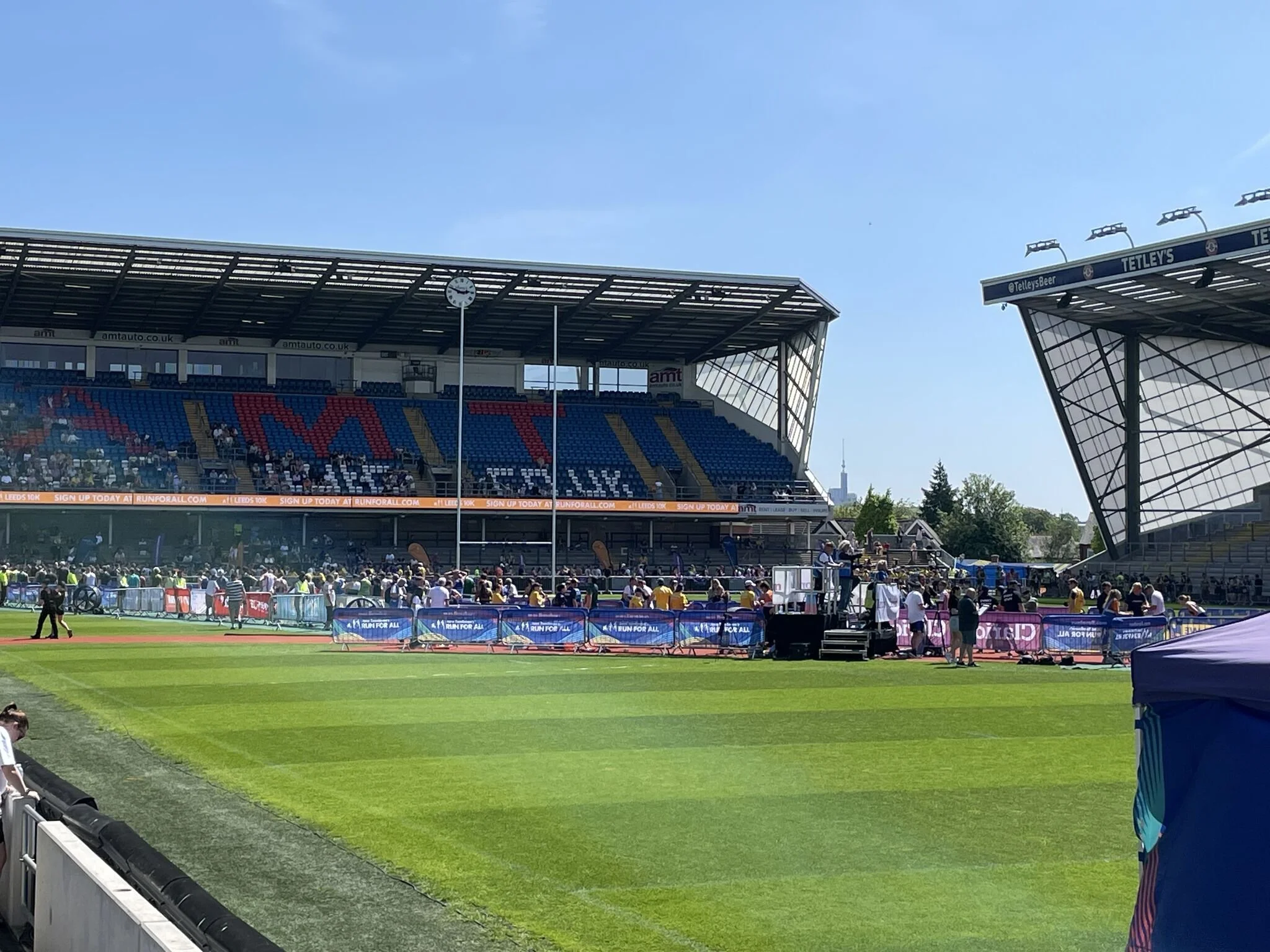 Loggist at sporting events for Run for All